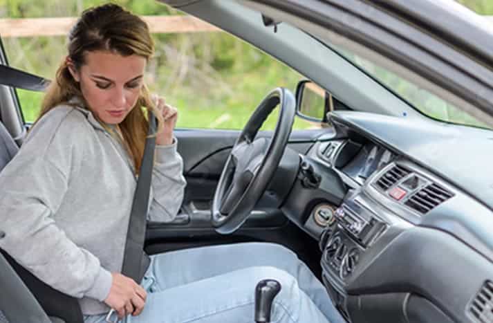 cinturón de seguridad