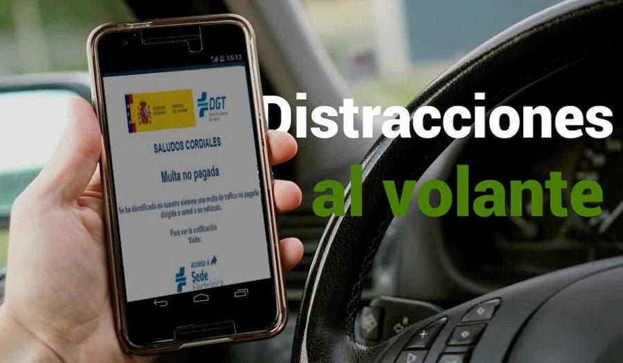 Distracciones al volante