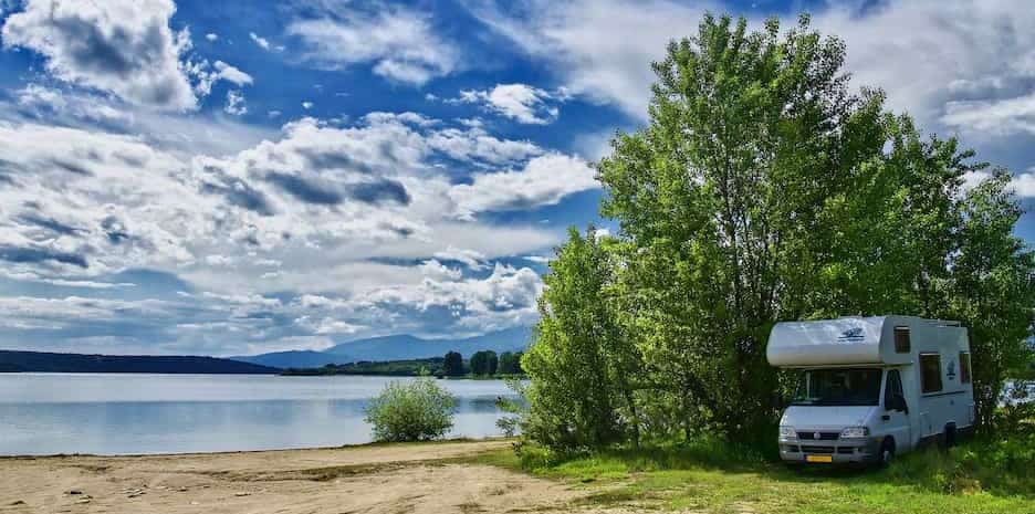 Autocaravana de camping