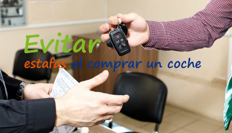 Evitar estafas en coches de segunda mano