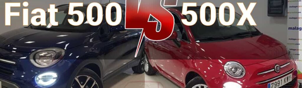 Fiat 500 vs Fiat 500x