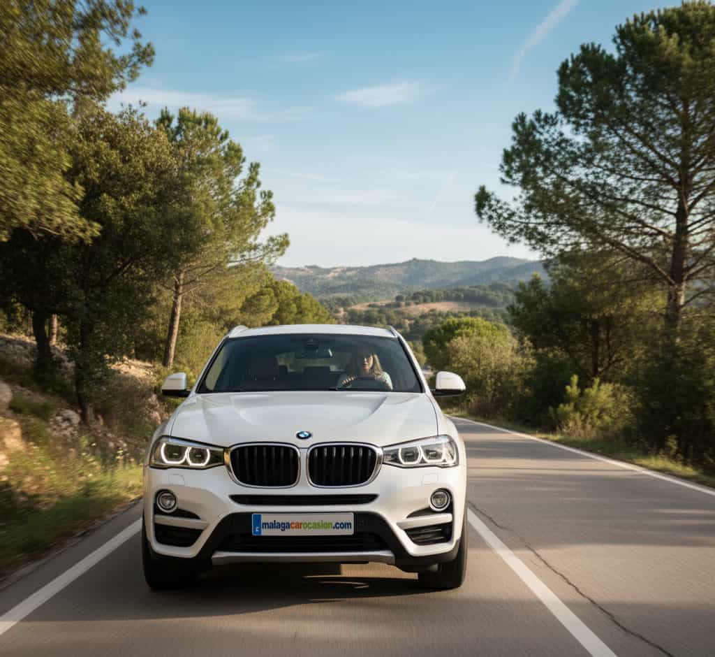 Ruta en BMW X4 por los Montes de Málaga