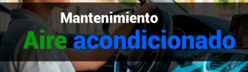 Mantenimiento del aire acondicionado en el coche
