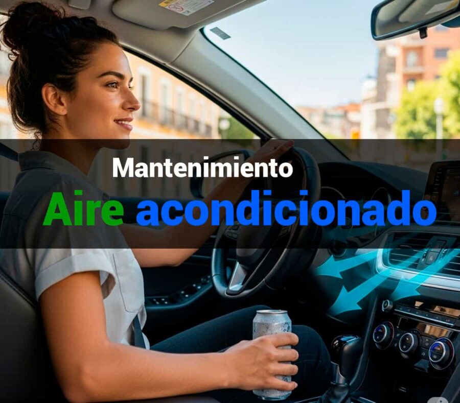 Mantenimiento del aire acondicionado en el coche