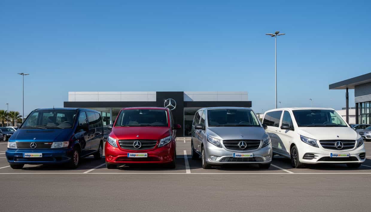 Mercedes Vito Tourer coches 9 plazas segunda mano variedad