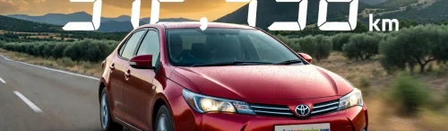 Coche con más de 300.000 kilómetros