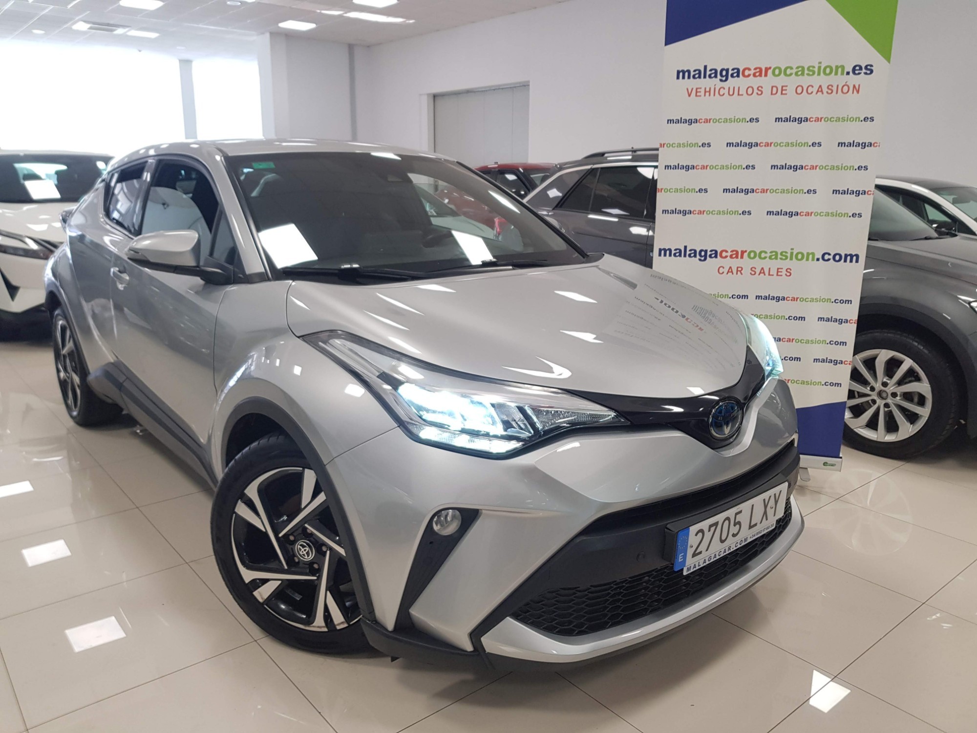 Toyota C-HR 1.8 125H Advance used car in Malaga