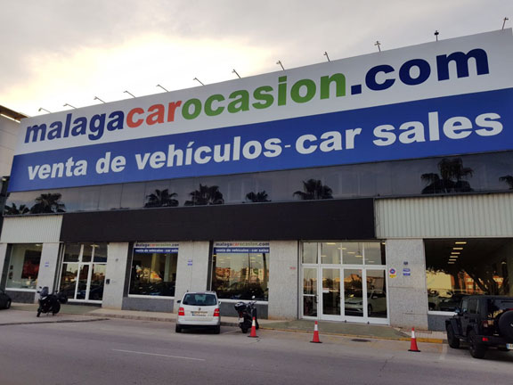 exterior of our dealership in Malaga